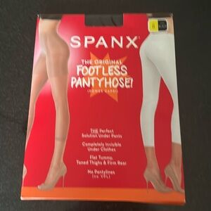New Spanx Footless Pantyhose